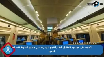 تعرف على مواعيد انطلاق قطار تالجو الجديدة على جميع خطوط السكة الحديد